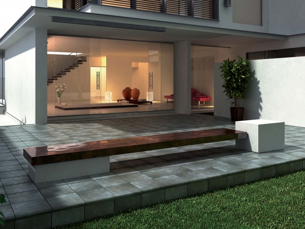 Угловая ступень Mytho Acero, Gres de Aragon