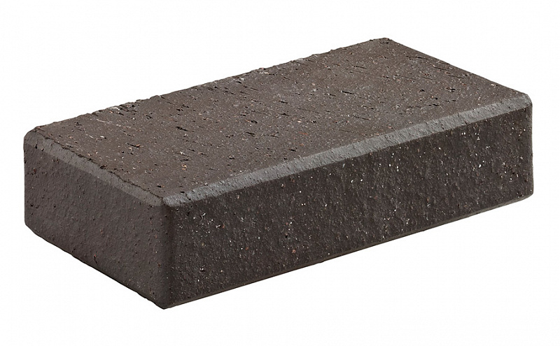 Тротуарная клинкерная брусчатка Vandersanden Wega темно-коричневая, 200*100*45 мм