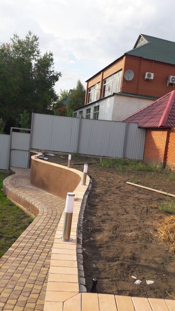 Брусчатка Клинкерная Тротуарная, 200x100x40мм, Песочный, Экоклинкер