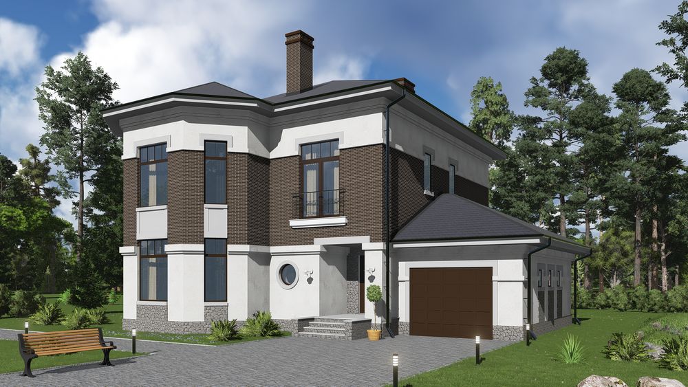 Облицовочный пустотелый, М-150,120x250x88, шоколад, Керма